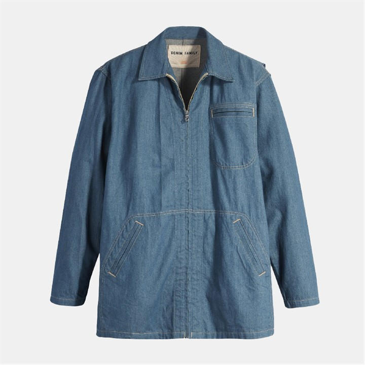 Levis Men's Blue Short Overshirt in Size M, Sports Direct