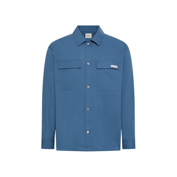 Calvin Klein Jeans Men's Blue Overshirt in Size XL, Sports Direct