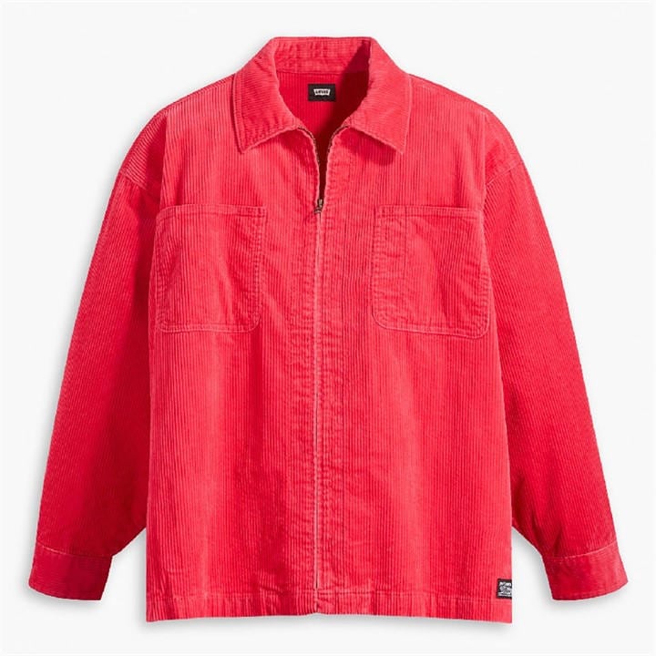 Levis Men's Pink Skate Cord Overshirt in Size XL, Sports Direct
