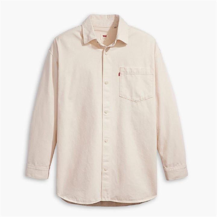 Levis Men's Cream Stone Overshirt in Size M, Sports Direct