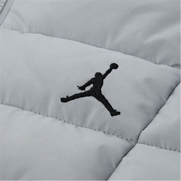 Light Smok Gray - Air Jordan - Kids' Jn71 Full-Zip Hooded Puffer Jacket