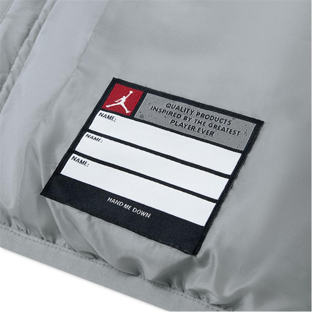 Light Smok Gray - Air Jordan - Kids' Jn71 Full-Zip Hooded Puffer Jacket