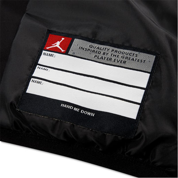 Black - Air Jordan - Kids' Jn71 Full-Zip Hooded Puffer Jacket