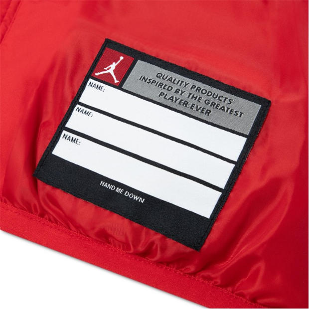 University Red - Air Jordan - Kids' Jn71 Full-Zip Hooded Puffer Jacket