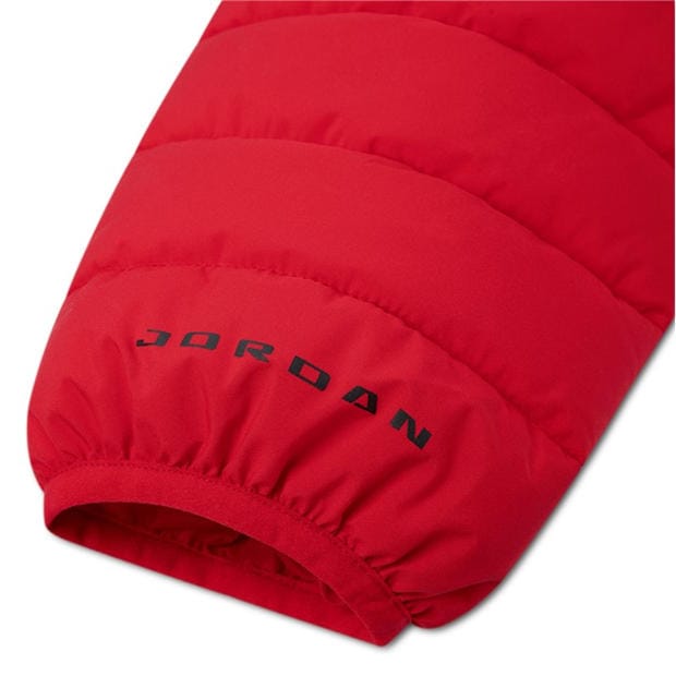 University Red - Air Jordan - Kids' Jn71 Full-Zip Hooded Puffer Jacket