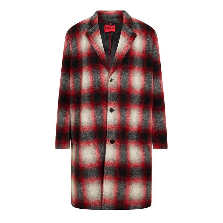 Hugo Men's  Merlon2242 Overcoat in Size M, Sports Direct