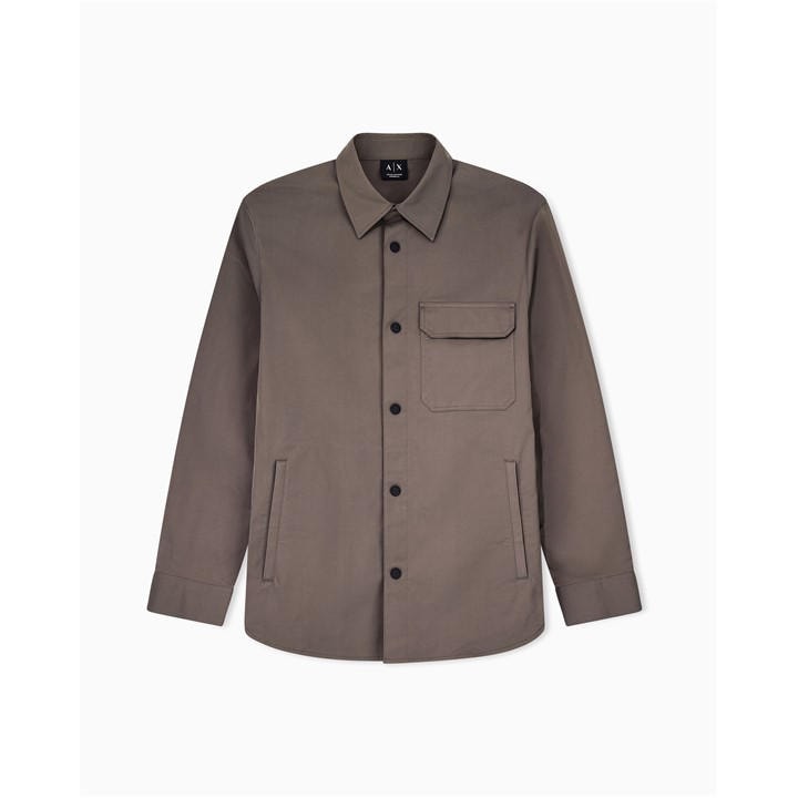 Armani Exchange Men's Brown Shirt in Size L, Sports Direct