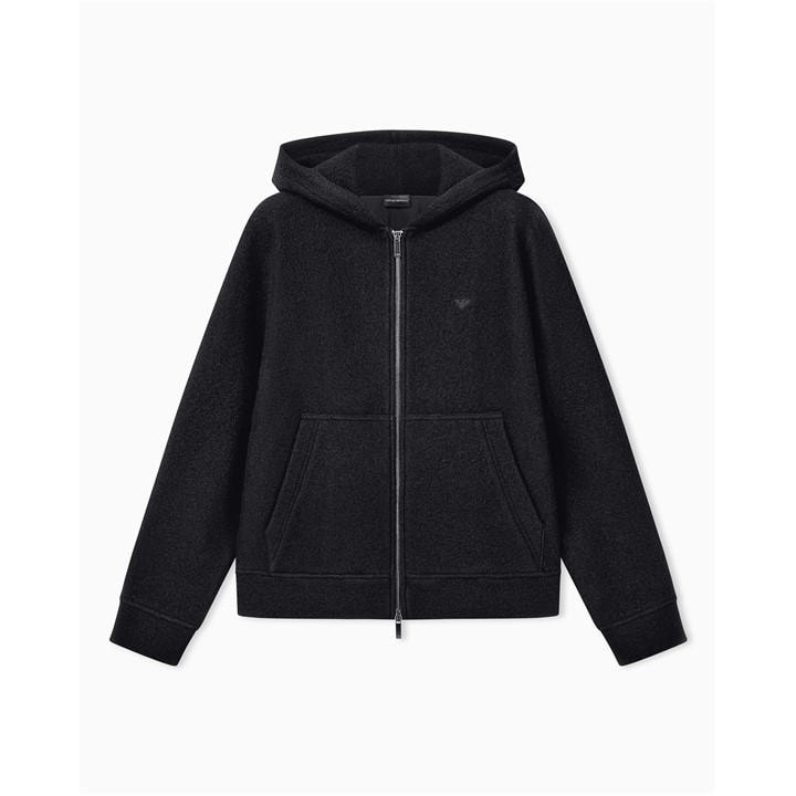 Emporio Armani Men's Black Blouson Jacket in Size XL, Sports Direct