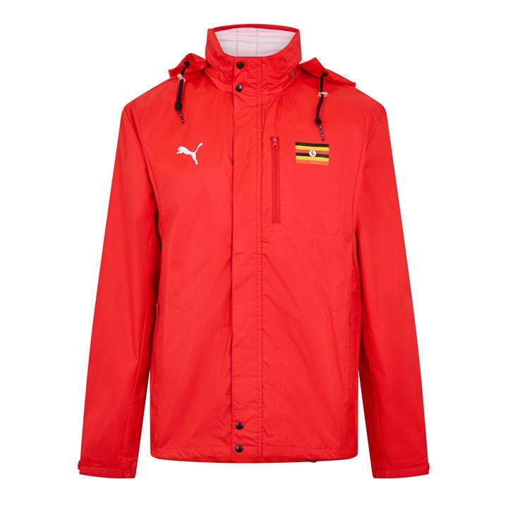 Puma Men's Red (5) Rain Jacket in Size XL, Sports Direct