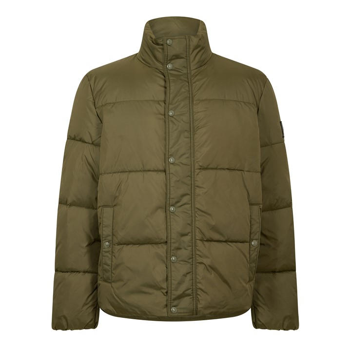 Belstaff Men's Green Dome Medium Puffer Jacket in Size 3XL, Sports Direct