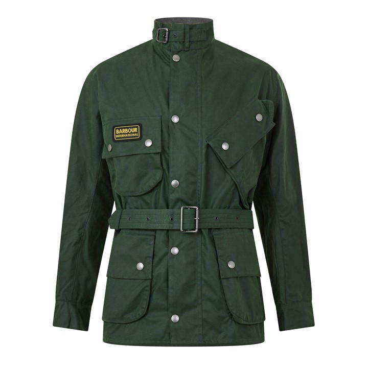 International  Men's  Original Waxed Jacket, Football by Barbour  in Size M, Sports Direct