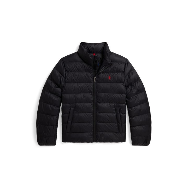 Polo Ralph Lauren Boys Black Kids' Puffer Jacket in Size 9 - 10 Years, Sports Direct