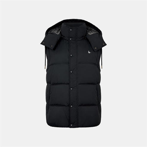 Jack Wills - Mens Firstone Waterproof Detachable Hood Synthetic Fill Gilet
