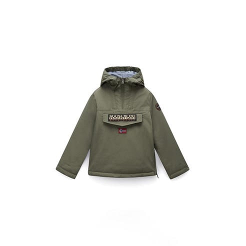 Napapijri - Kids' Napa Rainforest Waterproof Half-Zip Rain Anorak