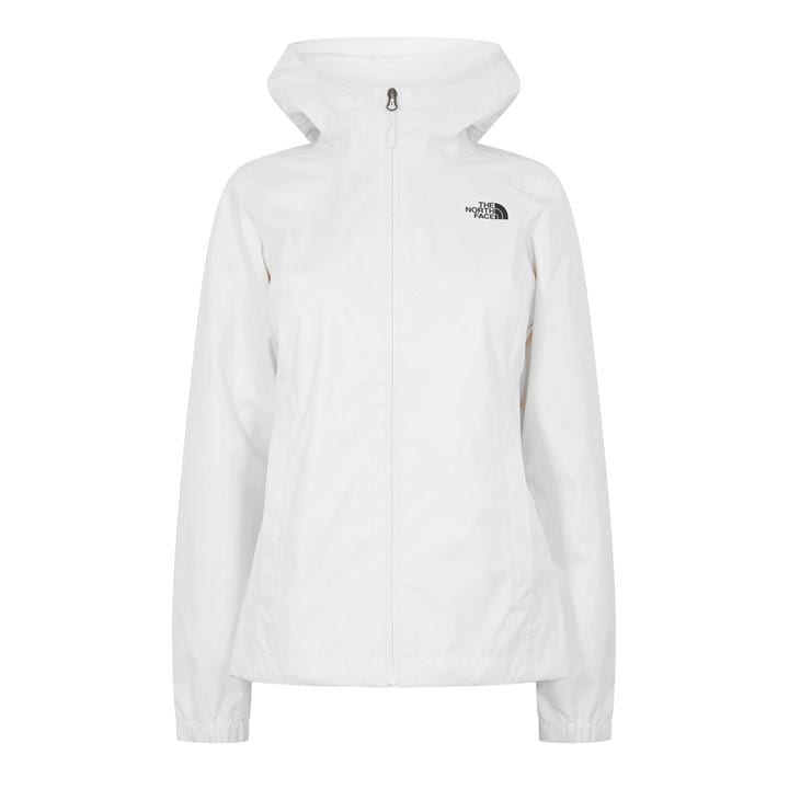 The North Face Women's White Quest Hooded Dryvent Waterproof Jacket in Size 8, Sports Direct
