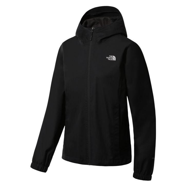 The North Face Women's Black Quest Hooded Dryvent Waterproof Jacket