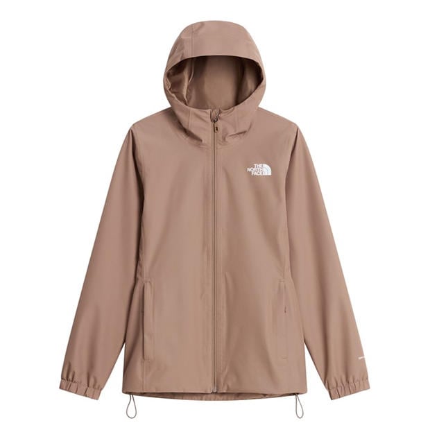 Garnet - The North Face - Womens Quest Hooded DryVent Waterproof Jacket