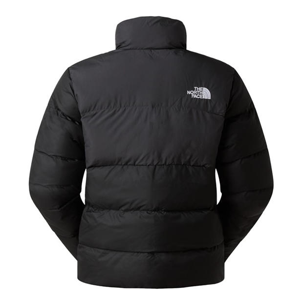 Black/Asphalt - The North Face - Womens Saikuru Water and Wind Resistant Oversized Fit Short Puffer Jacket