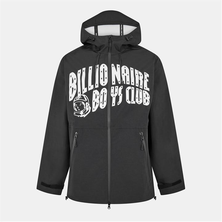Billionaire Boys Club Men's Black Arch Logo Rain Anorak in Size M, Sports Direct
