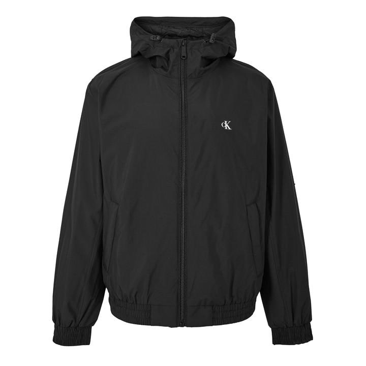 Calvin Klein Jeans Men's Black Harrington Jacket in Size L, Sports Direct