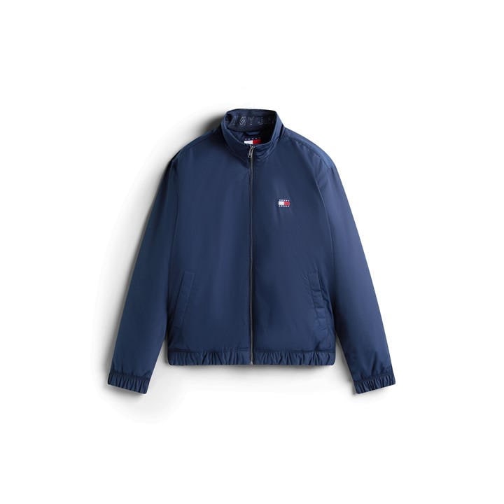 Tommy Jeans Men's Blue Padded Harrington Jacket in Size L, Sports Direct