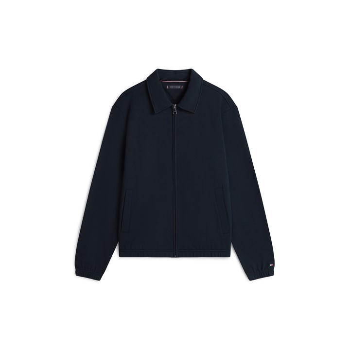 Tommy Hilfiger Men's Blue Terry Ivy Harrington Jacket in Size M, Sports Direct