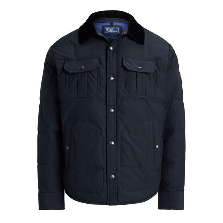 Polo Ralph Lauren Men's Blue Harrington Jacket in Size XL, Sports Direct