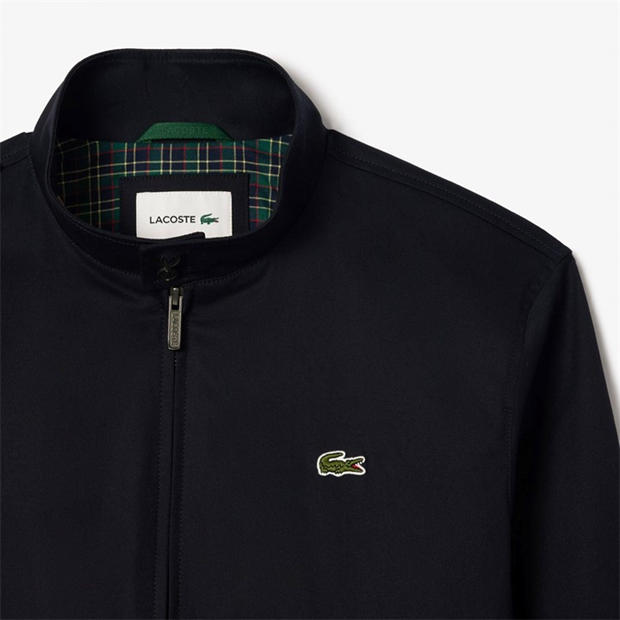 Lacoste Men's Twill Cotton Long Sleeve Harrington Jacket