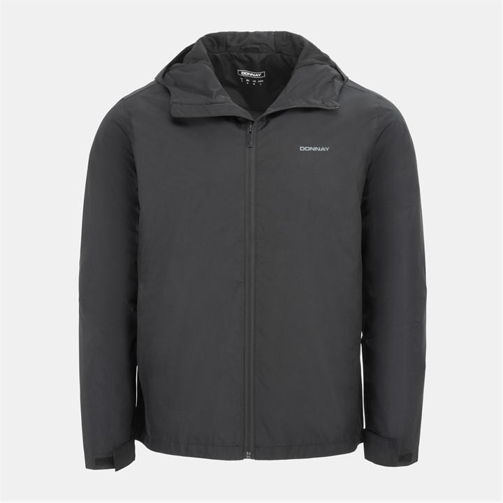 Donnay Men's Black Lightweight Jacket in Size L, Sports Direct