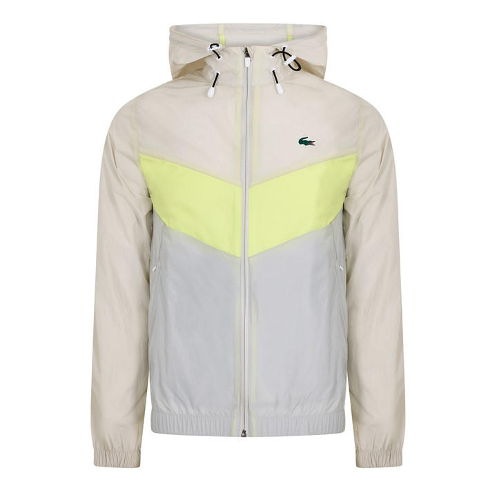 Lacoste Men'  Blouson Rain Anorak in Size S, Sports Direct