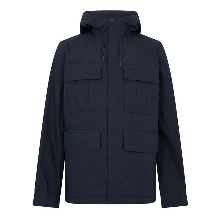 Belstaff Men' Blue Rain Anorak Jacket in Size S, Sports Direct