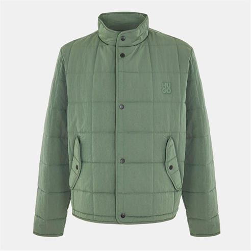 Hugo - Men's Birol Quilted DWR Long Sleeve Harrington Jacket