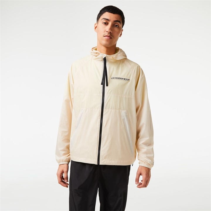 Lacoste Men's  Water Resistant Lightweight Rain Anorak in Size XS, Sports Direct