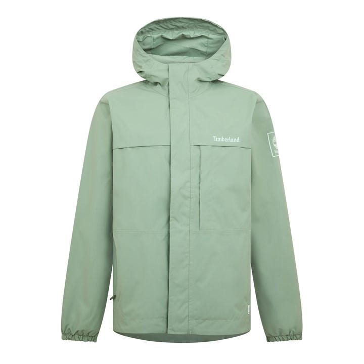 Timberland Men' Green Wp Shell Waterproof Rain Anorak in Size S, Sports Direct