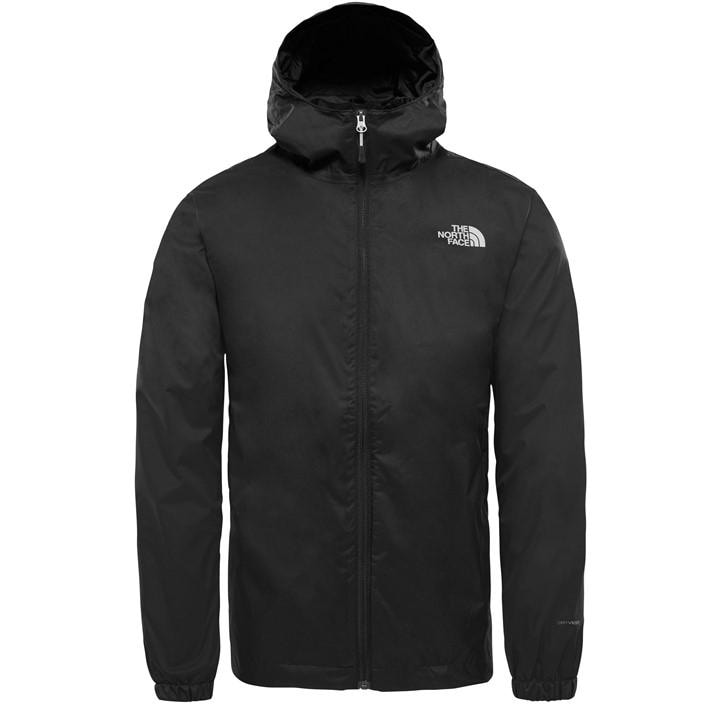 The North Face Men's Black Quest Dryvent Windproof Waterproof Jacket in Size XS, Sports Direct