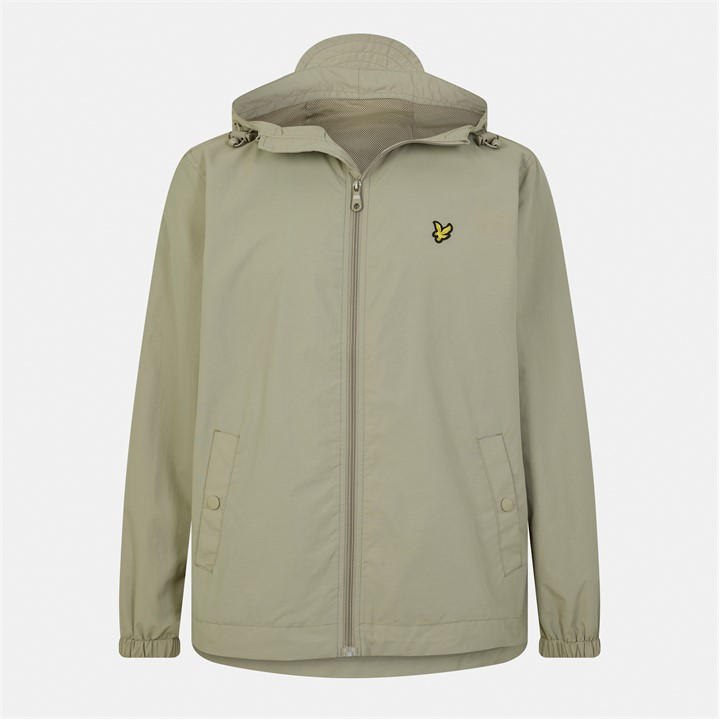 Lyle And Scott Men's Green Zip Through Jacket Small