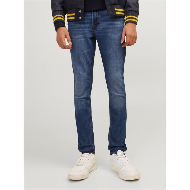 Jack And Jones Boys Blue Kids' Skinny Jeans in Size 14 - 16 Years, Sports Direct