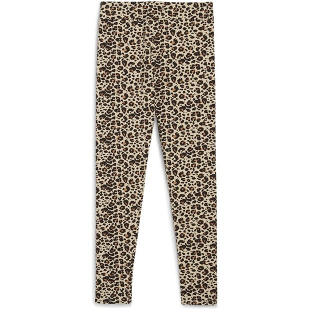 Toasted Almond - Puma - Kids' Animal Print Leggings