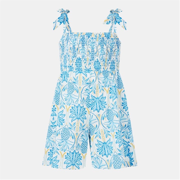 Biba Girls Blue Kids' Playsuit in Size 13 - 14 Years, Sports Direct