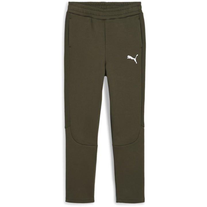 Puma  Kids Green ' Evostripe Closed Hem Jersey Joggers in Size 13 - 14 Years, Sports Direct
