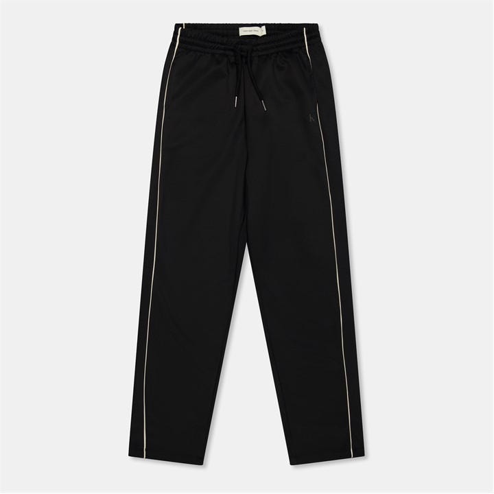 Calvin Klein Jeans Boys Black Kids' Piping Open Hem Jersey Joggers in Size 14 - 16 Years, Sports Direct