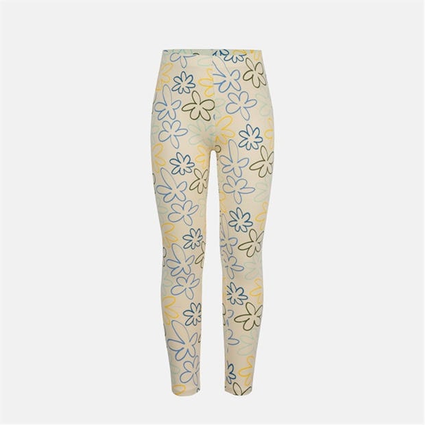 Navy/Floral - Miso - Kids 5 Pack Leggings