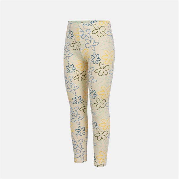 Navy/Floral - Miso - Kids 5 Pack Leggings