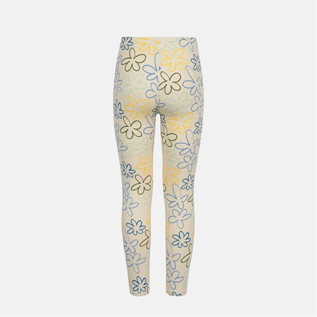 Navy/Floral - Miso - Kids 5 Pack Leggings