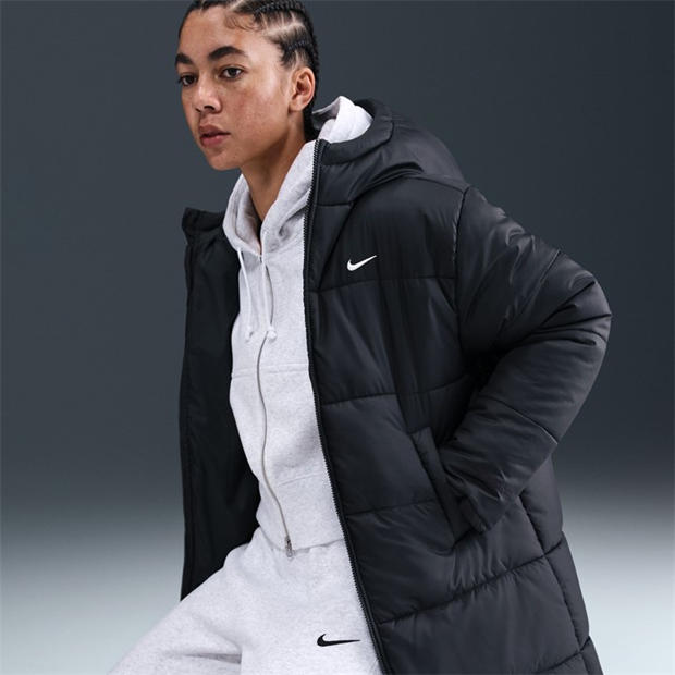 Черно - Nike - Sportswear Classic Puffer Women's Therma-FIT Loose Parka
