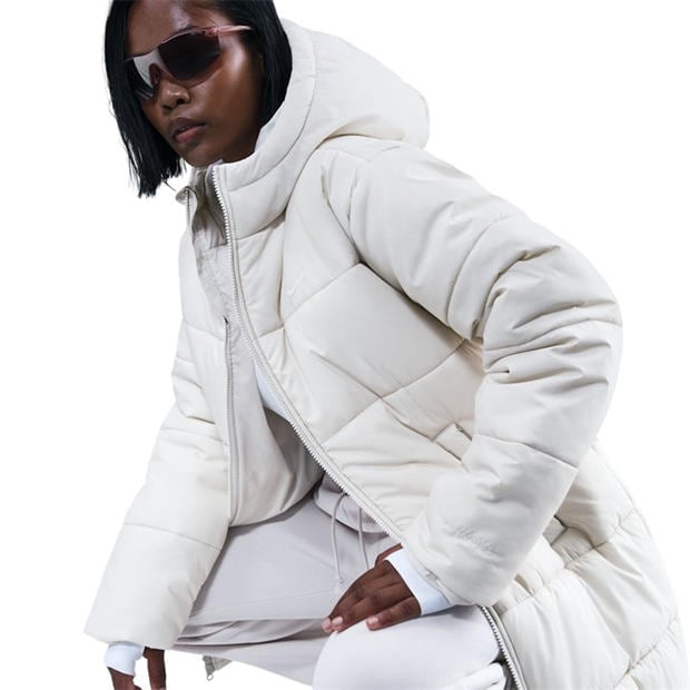 Light Bone/Whit - Nike - Sportswear Classic Puffer Women's Therma-FIT Loose Parka