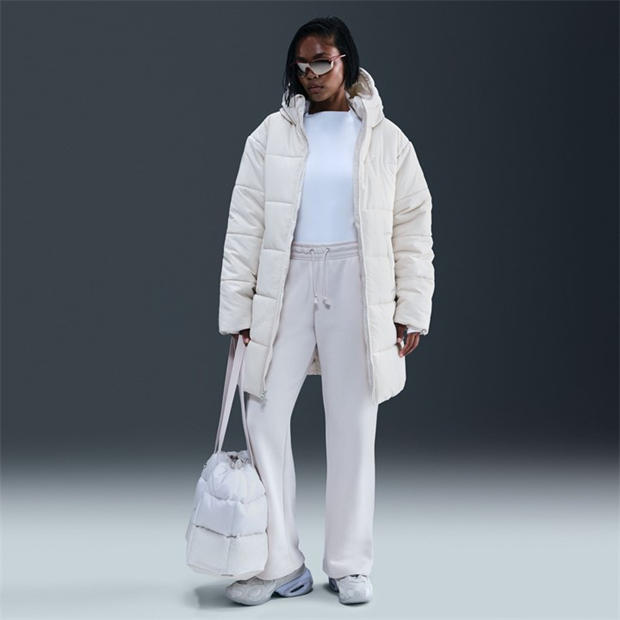 Light Bone/Whit - Nike - Sportswear Classic Puffer Women's Therma-FIT Loose Parka