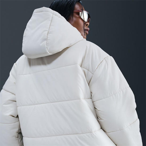 Light Bone/Whit - Nike - Sportswear Classic Puffer Women's Therma-FIT Loose Parka