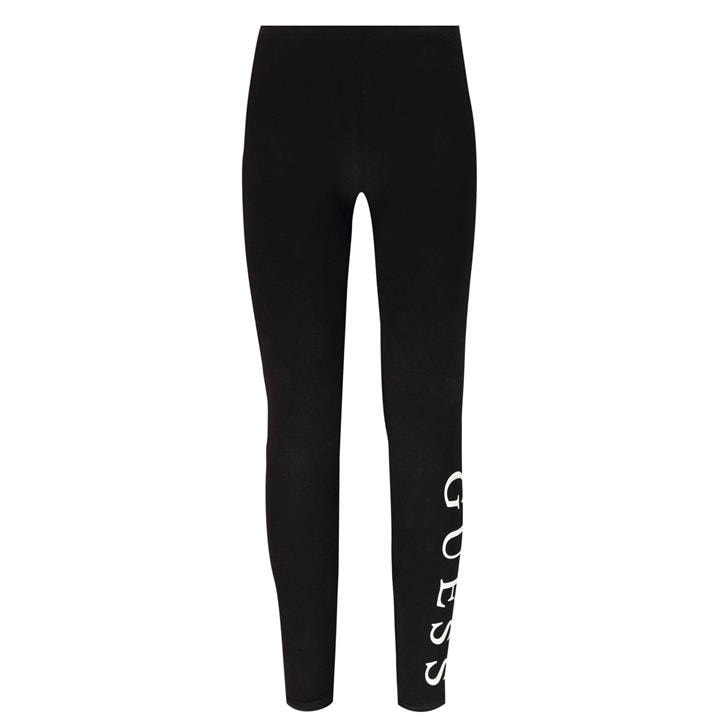 Guess Girls Black Core Leggings in Size 13 - 14 Years, Sports Direct