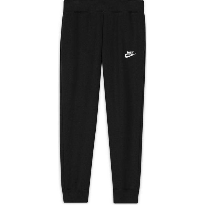 Nike Girls Black Fundamentals Fleece Jogging Bottoms in Size M, Sports Direct